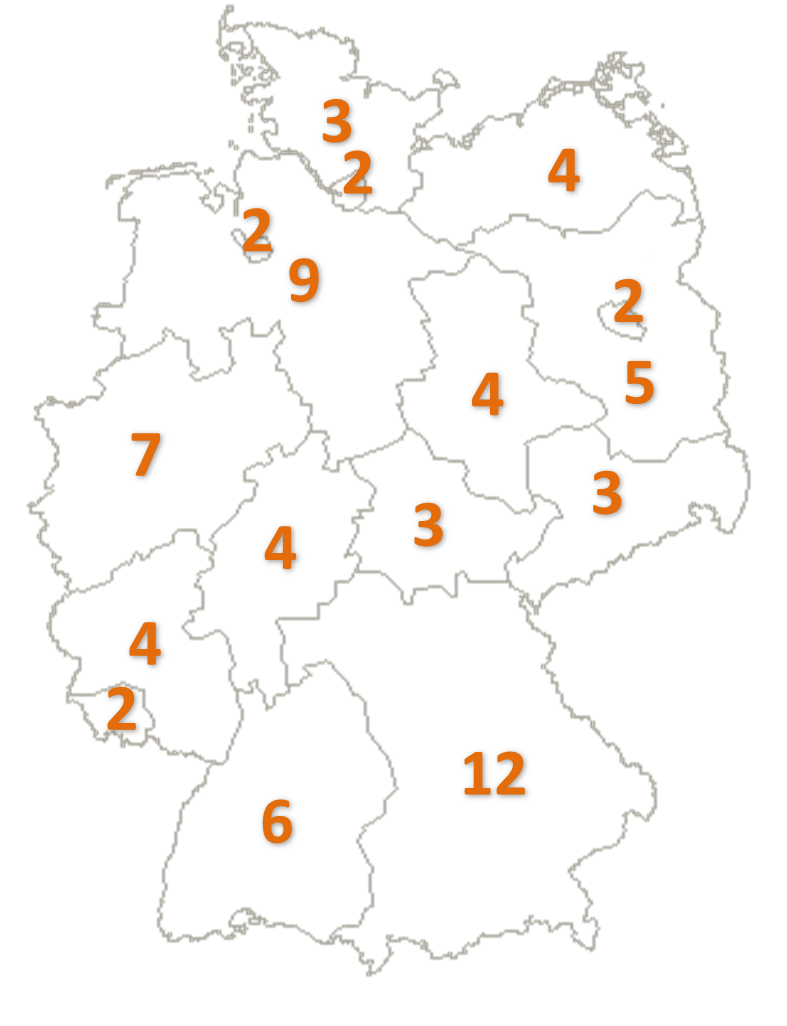 Sämtliche Besichtigungsanfragen im Umkreis von 50 km werden exklusiv nur für dich reserviert, aber von uns koordiniert und durchgeführt.