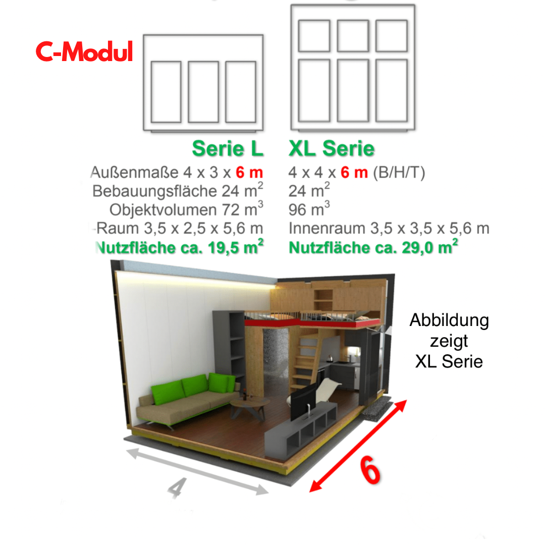 Plug&Play-Anbau ab 16qm: schlüsselfertig & nachhaltig FLIXHOUSE