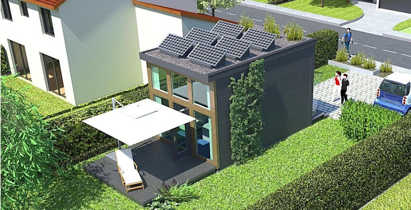 Starter Haus mit 29qm - Tiny Haus Größe: schlüsselfertig nachhaltig erweiterbar I wohnpioniere