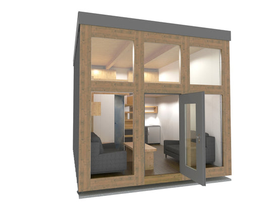 ProbeWohnen: MusterHaus mit UrlaubsKurzTrip erleben + Seminar + Buch I wohnpioniere